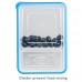 boîtes alimentaires pour conservation avec 2-compartiments Lot de 3 plastique récipients alimentaires Micro-onde Lunch Box Bento Box hermetique sans bpa  Empilable  étanches  Coffre-fort pour congélateur  lave-vaisselle(3 Pi&egr