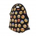 Sac repas Fringoo® unisexe pour enfant avec fermeture éclair  sac en néoprène isothermique  Néoprène  Emoji Black  Regular - B01LWBH3QJ