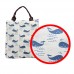 OFKPO Sac de Déjeuner  Sac Isotherme Portable Motif de Baleine  Sac Réutilisable pour Enfants Pique-nique - B07BLV9GK6