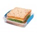 Sistema SI21647-2 To Go Boîte à sandwich Plastique Bleu 15 5 x 15 x 4 3 cm 450 ml - B01GOE765W