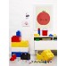 Lego Boîte à lunch poignée  boîte de rangement portable  rouge - B00V6XPFM8