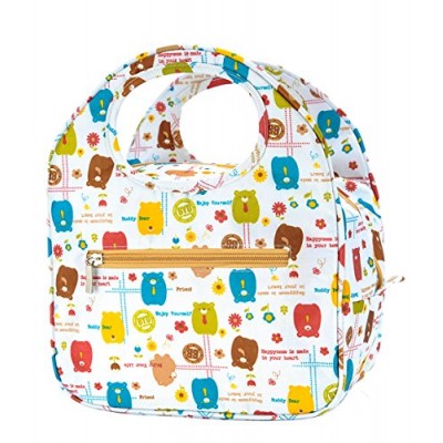 iSuperb Lunch poches sac Enfants isotherme isolé Lunch poches étanche Lunch Bag Cooler Bag pour travail et école 22 5 x 14 5 x 16.5 cm - B077Q623WR