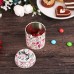 Kicode Colorful Tins Round Retro Candy Box Tea Cans Container Tinplate Gift Box For Snack Sugar Candy Coffee - B0772XF3XH