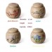 De Yixing Violet en céramique Argile Mini boîte à thé Thé Housses de rangement diameter 8.3cm; height 8cm Plum Blossom - B075CS74DS