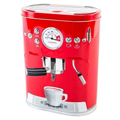 AVENUELAFAYETTE Boîte à café métal Machine à café expresso - 22 cm - B01IM8X2QA