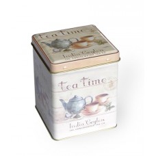 Tea Caddy - India Ceylon Tea Company - 9.5cm by Buzz - B00DW8DO64