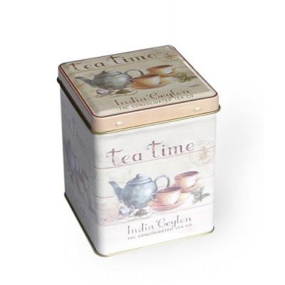 Tea Caddy - India Ceylon Tea Company - 9.5cm by Buzz - B00DW8DO64