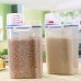 Scrox Multi-fonction barils de stockage de céréales Boîte de rangement en plastique alimentaire Récipient de stockage de viande de légume de nourriture fraîche boîte de conservation de fruits Réservoir 
