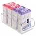 mDesign boite de rangement (lot de 2) – boites empilables pour boites de conserve et aliments emballés – système de rangement pour la cuisine et le garde-manger – transparent - B01N5YFHF6