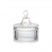 Rachel's Choice Glass Covered Storage Jar Candy Dish Box (Diameter 10 cm) - B0765MQN4S