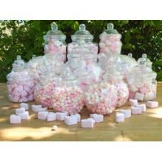 Plastique Jars2u Lot de 19 bocaux - B01H2T6ABO
