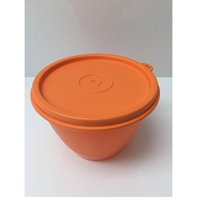 Tupperware Hit parade différentes couleurs 375 boîte avec couvercle étanche avec Couvercle de pente - Orange - B01C5XULRQ