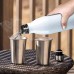 Minkoll sous vide bouteilles  isotherme en acier inoxydable double paroi d'eau Bouteille thermos pour extérieur (Blanc  500 ml) - B07DGD3XXB