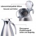 Isothermes Thermos  Juning acier inoxydable 304 Double-mur Thermos Coffee Pot  Anti-fuite  Anti-éclaboussant  jus / lait / thé isolation pot  1.5L  17 Oz (blanc) - B01ERAD6KE