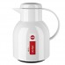 Emsa 661101204 SAMBA Pichet isotherme  fermeture Quick Tip  1 Litre  100% hermétique  blanc - B000ICRH9C