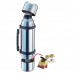 Isosteel 2063861 Duo Bouteille Isotherme avec Deux Gobelets Inox Argent 34 5 x 9 1 x 9 1 cm - B0007VKRBY
