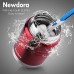 Newdora Contenant isolant en acier inoxydable 500 ml  Avec une cuillère pliante en Acier inoxydable， 15CM * 9.5CM * 5.5CM (red) - B078N1FXS1