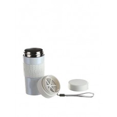 Kitchen Artist MEN302 Mug de voyage avec Filtre à thé Blanc - B016BPC29Y