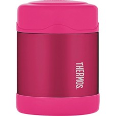 Thermos Stainless Steel Food Jar  290ml  Pink - B004DGJLVQ