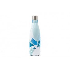 YOKO DESIGN 1473 Art Bottle Bouteille Isotherme Art Bottle Acier Inoxydable Bleu/Vert/Blanc 25.5 x 7 x 7 cm - B071JP8GZT