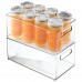 InterDesign Fridge/Freeze Binz box de rangement pour frigo  grande boite de rangement empilable en plastique  transparent - B00A17UK0C