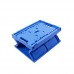 BAC PLIABLE 20 LITRES  caisse pliable plastique  boîte plastique rangement  qualité industrielle  40x30x22  jusqu'à 25kg  bleu - B01IVQZDBU