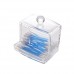 Katomi Acrylique Transparent Coton Laine Bud Distributeur Organiseur Conteneur écran ¡ - B0131Z1P04