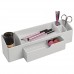 InterDesign Med+ organiseur de cosmétiques  boîte à maquillage en plastique à 5 casiers et 1 tiroir  boîte à papeterie ou médicaments  vert menthe - B01D4P8R3E