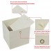 SONGMICS lot de 2 Boîtes/Tiroirs en Tissu Cube de Rangement pliable coffre pour Linge  Jouets  Vêtement 30 x 30 x 30 cm Beige RFB02M - B01LARRTGY
