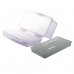 TOOGOO(R) Poignee en plastique 2 couches outils de quincaillerie boite de rangement  violet clair - B0728MWGWK