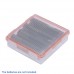 Docooler Boîte Collection en Plastique dur étanche Batterie de Protection Box Boîte de Stockage pour 18650 batterie (4-Pack) / CR123A Batterie (8-Pack) - B01JFPBFM2