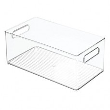 InterDesign Fridge/Freeze Binz box de rangement pour frigo  grande boite de rangement empilable en plastique  transparent - B00A17UK0C