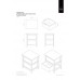 Premier Housewares Meuble de rangement avec 2 paniers en osier et structure en bois 45 x 40 x 32 cm (Blanc) - B004NONX7Q