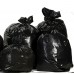 Lot de 100 sacs poubelle basse densité 130 Litres 33u noir renforcé ultra résistant qualité professionnel certifié norme Européenne type lien dans le soufflet antifuite idéal pour la maison ou ses ext&eacut