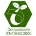 Sac poubelle 100% biodégradable pour 80 Litres - B073XL3C1F