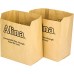Alina 6L à 8L papier Compostable Caddy Sac poubelle/déchets alimentaires Sac poubelle/biodégradable Marron 7 litre Sac de papier avec Alina Guide de compost  150 bags - B01KT7PKY4