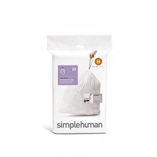 Code Simplehuman H  Custom Fit Lot de sacs poubelle à  400 - B00XAC2OFO