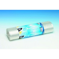 Sac poubelle plastique lDPE 120L 45my transparent 110 x 70 cm (l x l 25) - B003RTKTIE