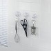 GlobaLink Crochet Mural ventouses Porte Serviette Set 2/6 Crochets Transparents Aspiration Vacuum Fixation puissante pour Mur et Porte de Cuisine/Salle de Bains/Chambre - B01J1I6G0E