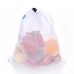 MIU COLOR® 4pcs Filet à linge sac à lavage laver sacs Avec Cordon de serrage en filet de nylon Shopping Network (Blanc) - B01LYLFFPY