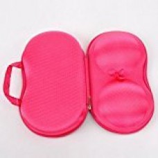 Zantec Portable soutien-gorge rangement sous-vêtements Oganizer Box Case (rose point rouge) - B07CH7VC8Y