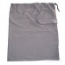 Dazoriginal Moyen Sacs de blanchisserie - Sac buanderie 100% coton - sac à laver de blanchisserie - Tissu Sac à linge  panier à linge réutilisable - Sac de Lavage - Panier à Linge - Panier à linge sale en tissu - 