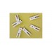 100 mini pinces à linge blanc en bois vêtement  scrapbooking  deco mariage  bapteme  par ARTWORK - B06WWQDGVC
