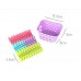 SwirlColor Pack de 30 couleurs assorties Clips de blanchisserie Pins en plastique avec des pinces à linge Panier - couleur aléatoire - B01MSW1VGA