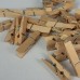 50x Mini Clips en bois décoration de fête de mariage - B072VFVB74