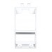 Wenko 8409100 Etagère de Douche Universelle Blanc Plastique 53 5 x 26 x 13 cm - B01D4OYJ96