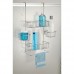 InterDesign Metalo étagère de douche à suspendre  organiseur de douche avec 4 paniers en métal  argenté - B00LUYMPJE