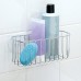 InterDesign York serviteur de douche  étagère de douche sans perçage en métal et plastique avec ventouses  argenté - B013U8TYJG