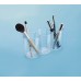 Rangement de cosmétiques avec Trio cup  mDesign  pour meuble de salle de bain  produits de beauté - Transparent - B01DMX7ET6