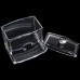 Daorier Acrylique Boite à Coton Tiges Holder Box Boîte de Rangement Boîte de Rangement Maquillage Cosmétique pour Tous Vos Cosmétiques Transparent - B0777S8Y9M